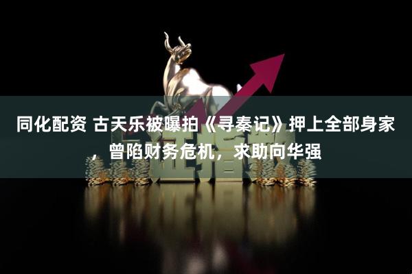 同化配资 古天乐被曝拍《寻秦记》押上全部身家，曾陷财务危机，求助向华强